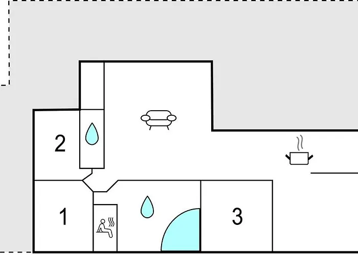 In With Sauna Hébergement de vacances *